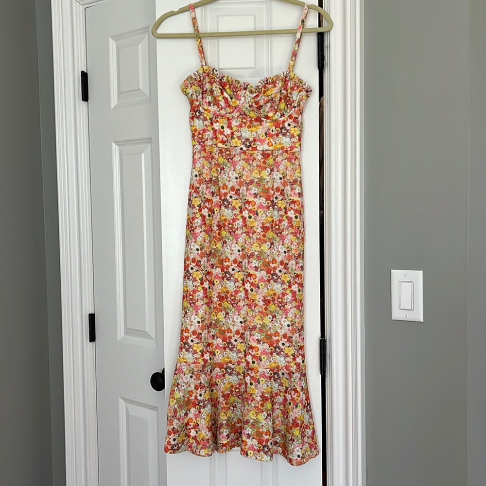 Anthropologie Hutch Floral Dress